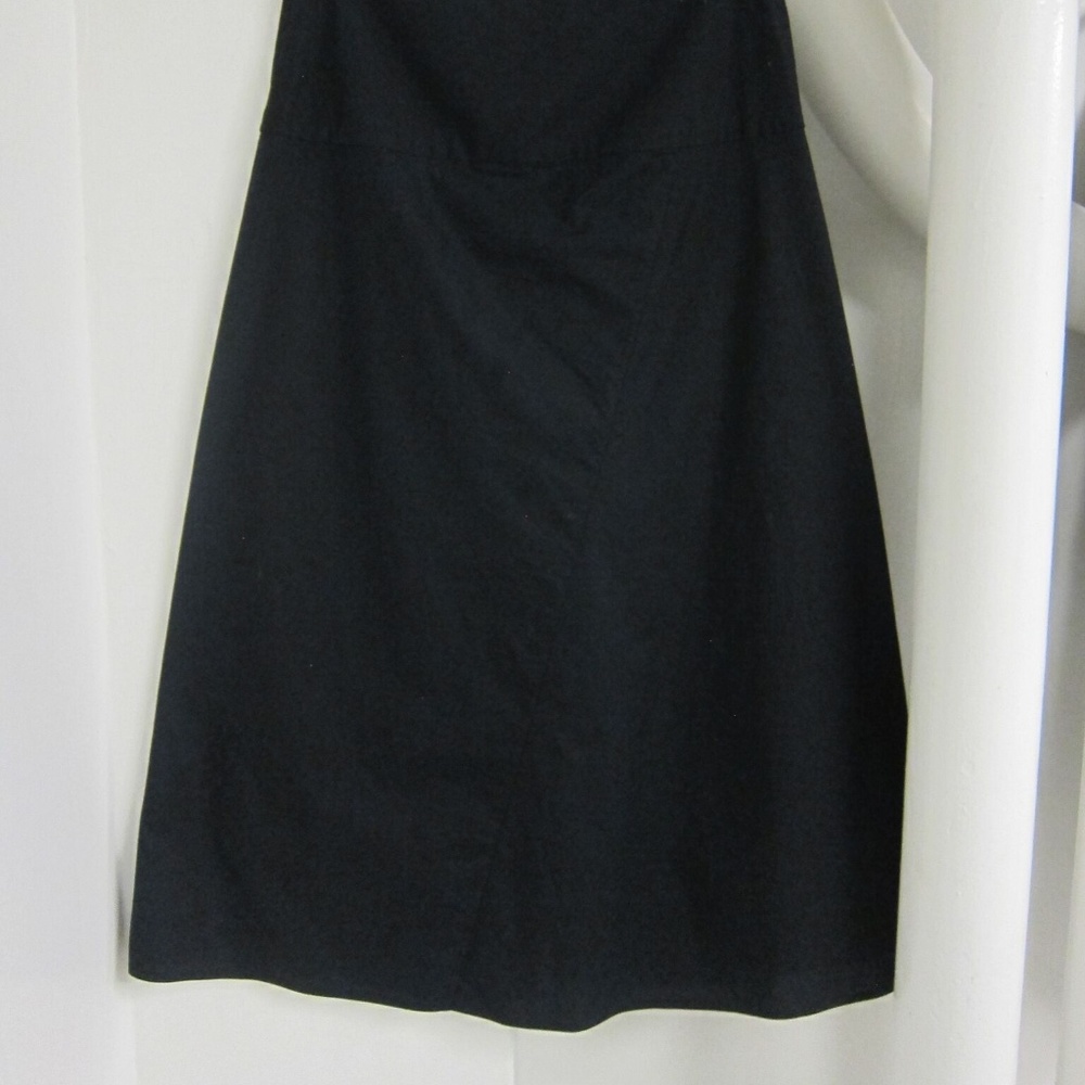 Authentic The Row Black Wide Slit Skirt
